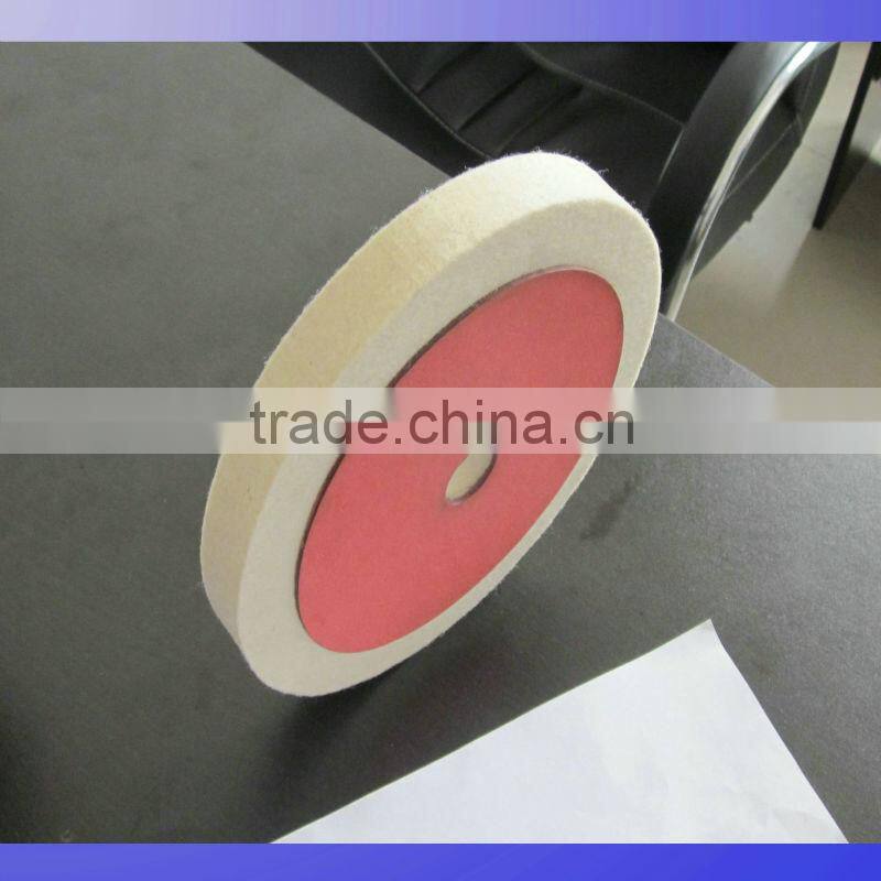 felt polishing disc