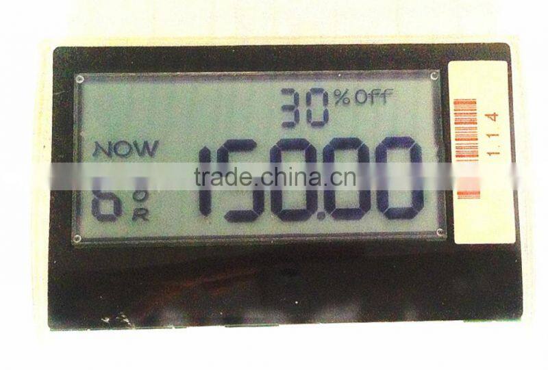 LCD Screen digital price display for supermarket,digital price tags