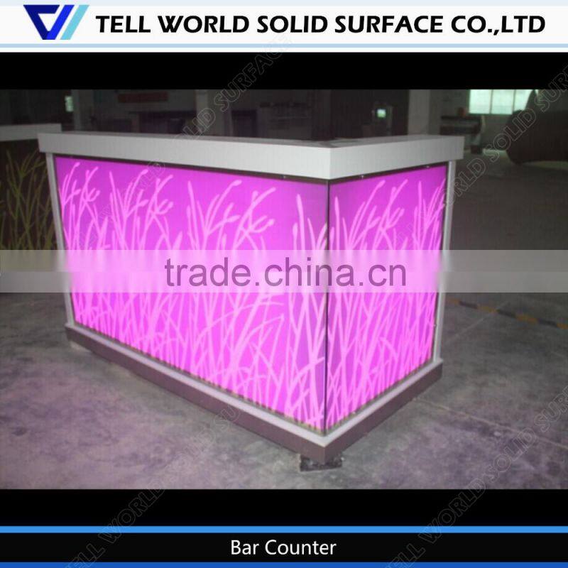 New Zealand style bar counter/small bar counter designs/straight bar counter