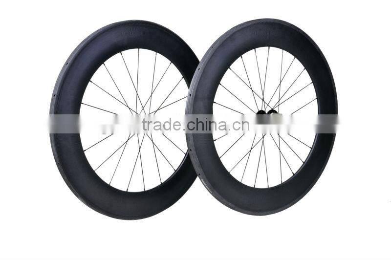 New Aero 88mm tubular wheels Carbon Bicycle Rim 88mm Tubular Rims, China OEM Carbon Wheel Road racing bicycle wheel 88mm tubular