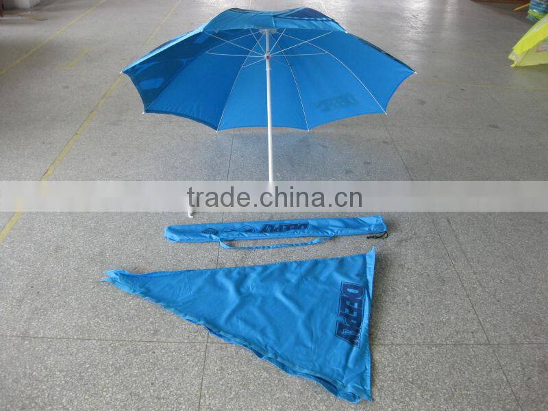 2.7mx8K Steel Patio/tent Umbrella With Crank,Without Tilt Mechanism wholesale cheap umbrellas tents sale