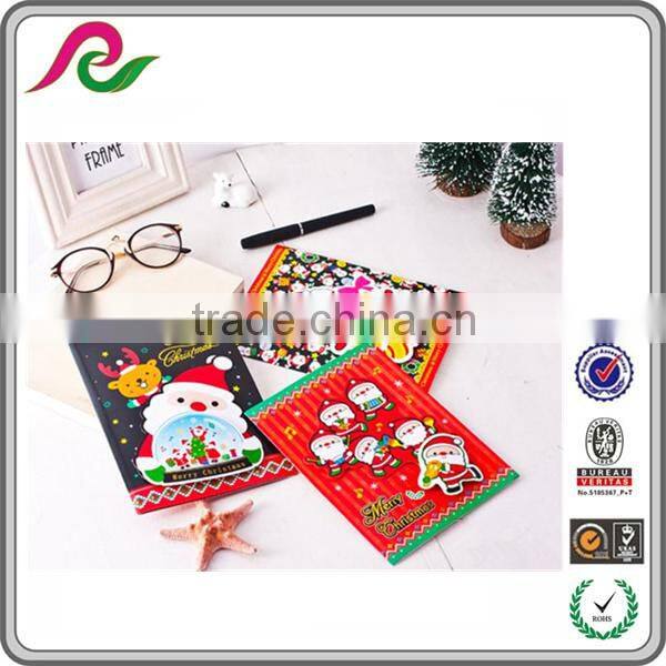 2016 christmas party decoration favor gift musical greeting cards