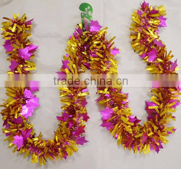 Hot Selling Matte Metallic Wedding Tinsel For Wedding decoration Matte Metallic
