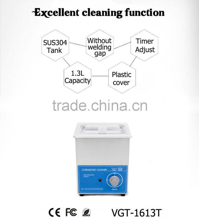 GT SONIC VGT-1613T engine carbon cleaning machine 1.3L ultrasonic cleaner