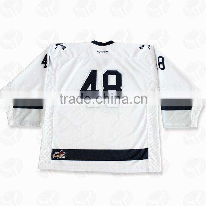 International mens custom made sublimated ice goalie korea hockey jersey