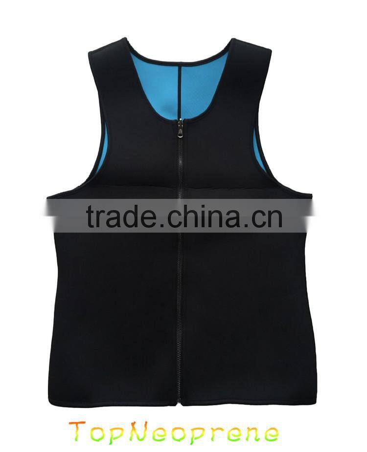 Men's Slimming Body Waist Suit Vest Hot Neoprene Sauna Body Shapers