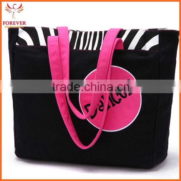 High Quality Shopping Bag Cotton Canvas Tote Custom Printing Fabric Tote Bag