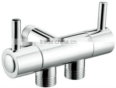 Factory Supplier, angle valve with two water outlet,