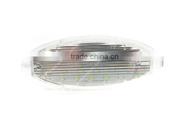 High quality canbus license plate lamp super white 6000K for Astra with Emark