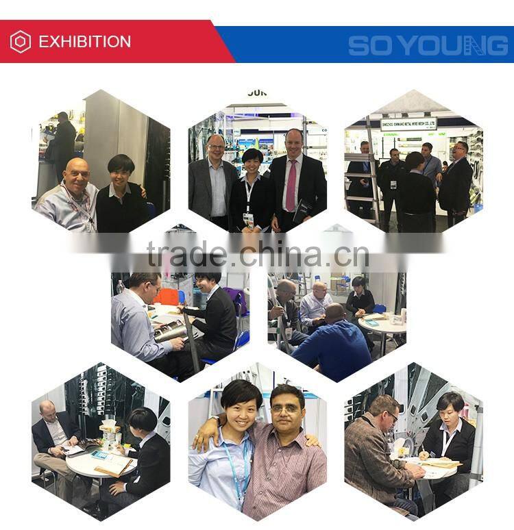 Yongkang new Aluminum multipurpose 5m telescopic ladder with new TUV/SGS GS/EN131