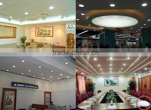 guangdong factory CE led down light 7W, hotel led panel down lamp