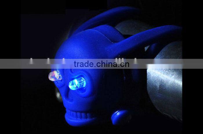 Silica gel skeleton bicycle lights