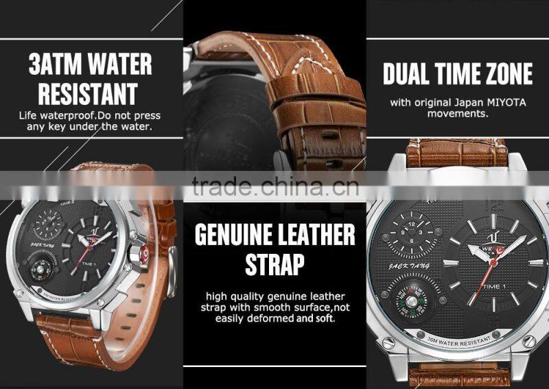 Watch men 2016 online shopping quartz watches bezel japan movt water resistant men sport watch