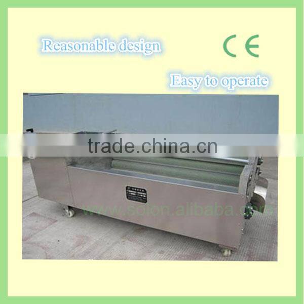 Industrail roller washing machine/peeling machine for vegetables