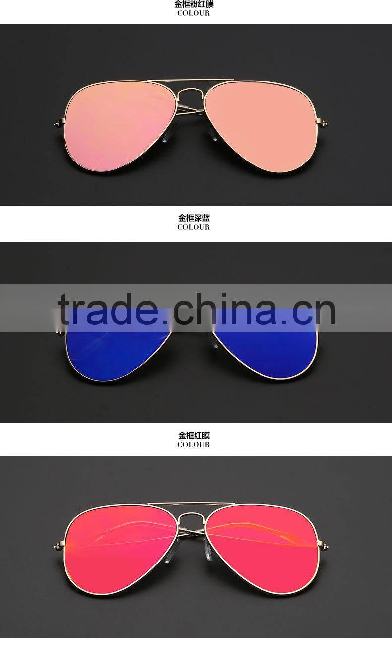 Fashion Dazzle colour sunglasses with color film lenses