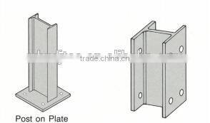 Galvanized I Beam used for Highway Guardrail Post