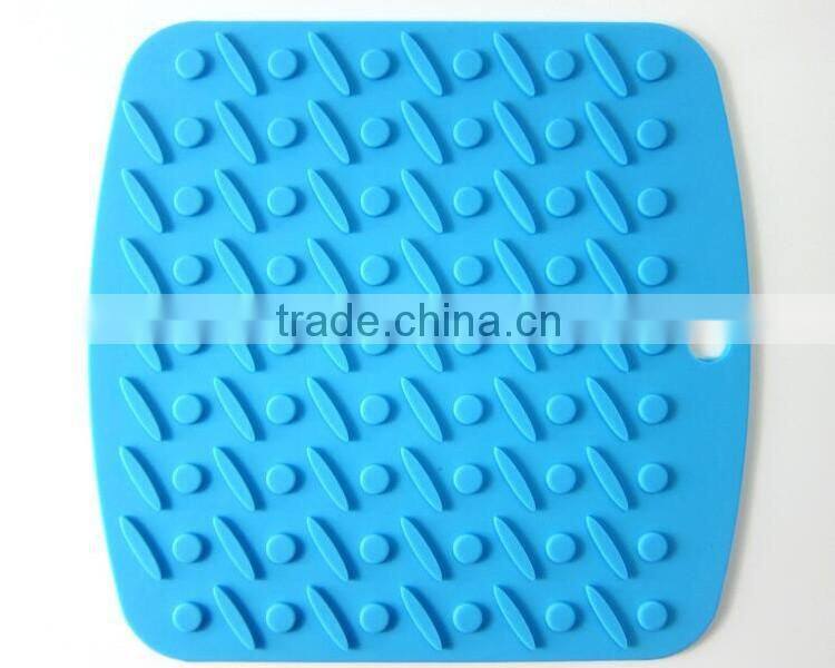 2016 High quality heat resistant rubber mat/ silicone mat