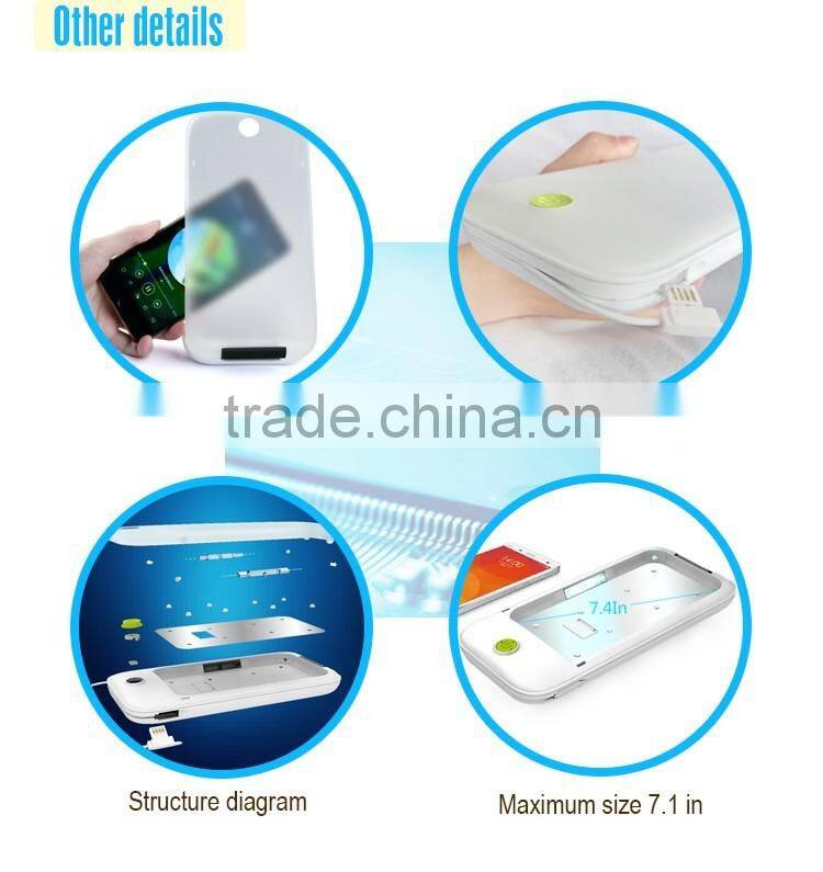 Excellent bactericidal uv phone sterilizer & cleaner for all mobile phones