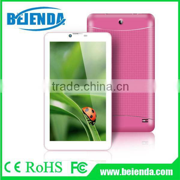 7 inch android tablet pc Processor MT8312 Dual core 7 HD display1204x600 pixels, dual camera, with dual 3g SIM card calling