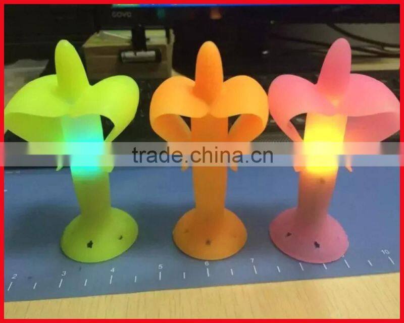 Silicone baby teething toothbrush soft power