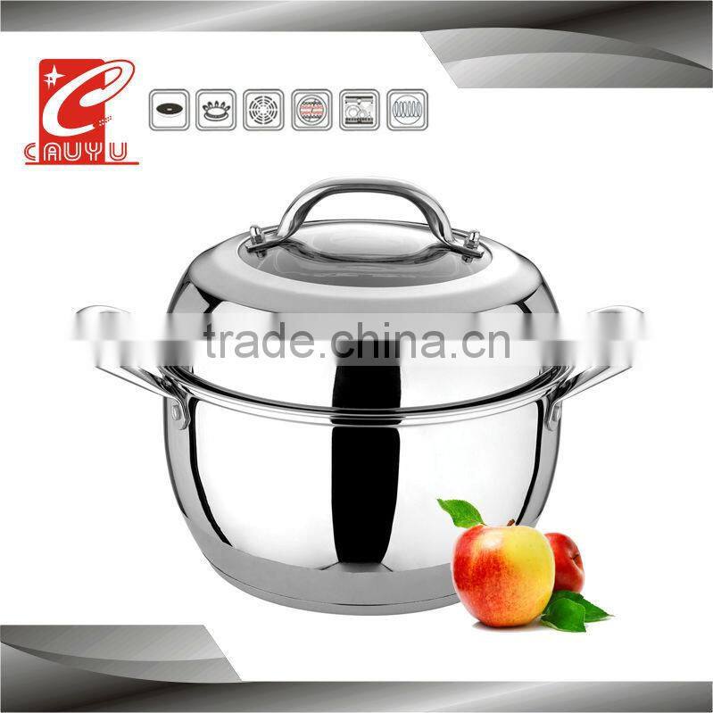 stainless steel induction well equipped kitchen cookware
