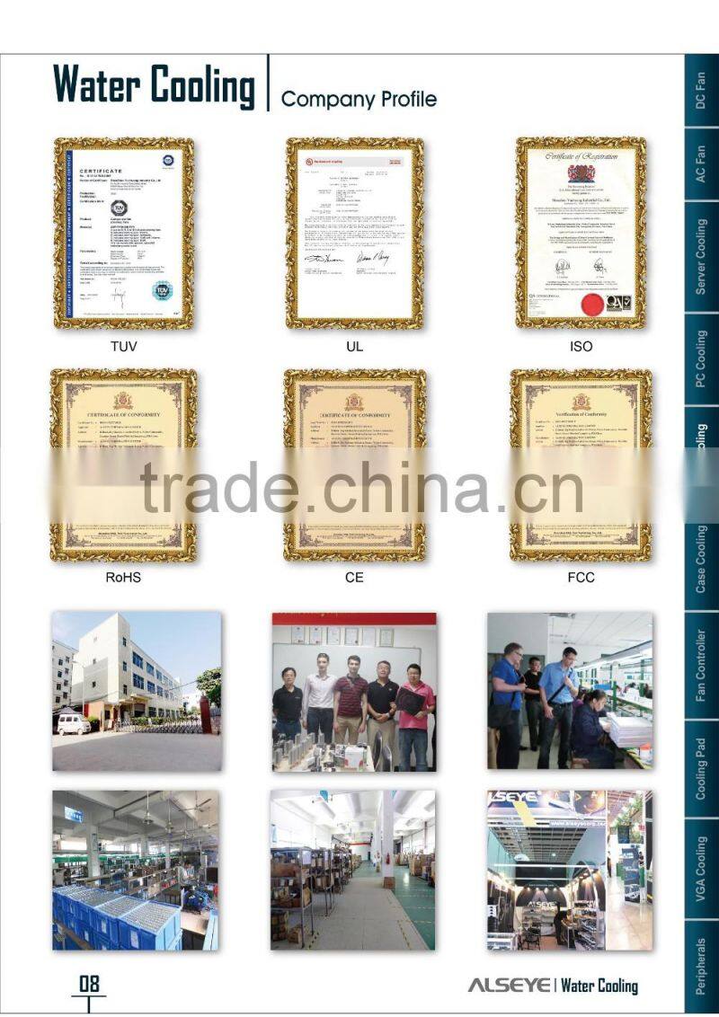 Alseye AA0108 manufacture cpu cooling 120mm wholesale yeti cooler