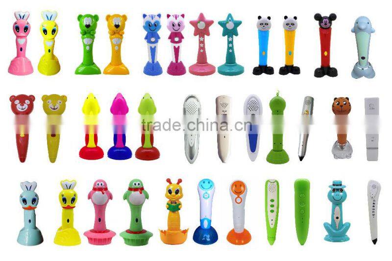 English Arabic,and French reading pen with books for Islamic kids as gift