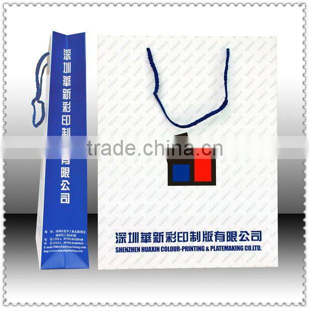 colorful printed gift paper bag