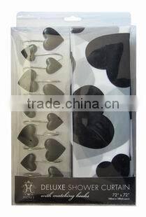 12 pcs decorative shower curtain hooks