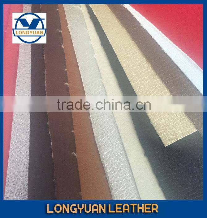 Embossed Light design Pu leather with twill fabric for sofa/car leather seat/upholstery/leather sofa supplier in wenzhou