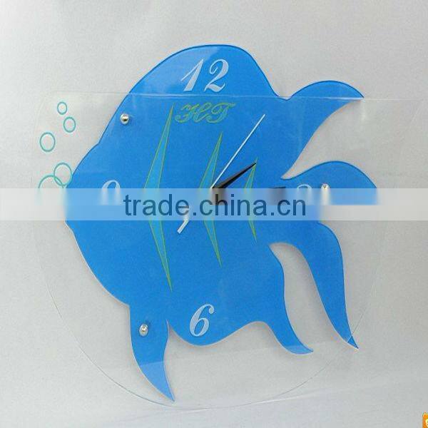 Novelty magpie acrylic wall clock