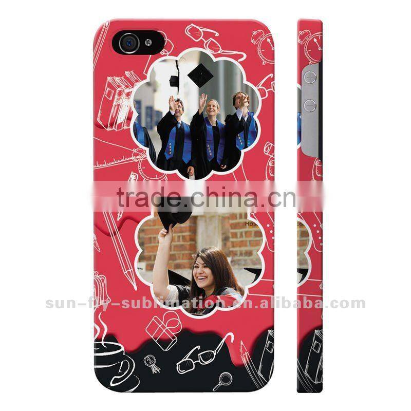 mobile phone case factory Sublimation case for iphone5