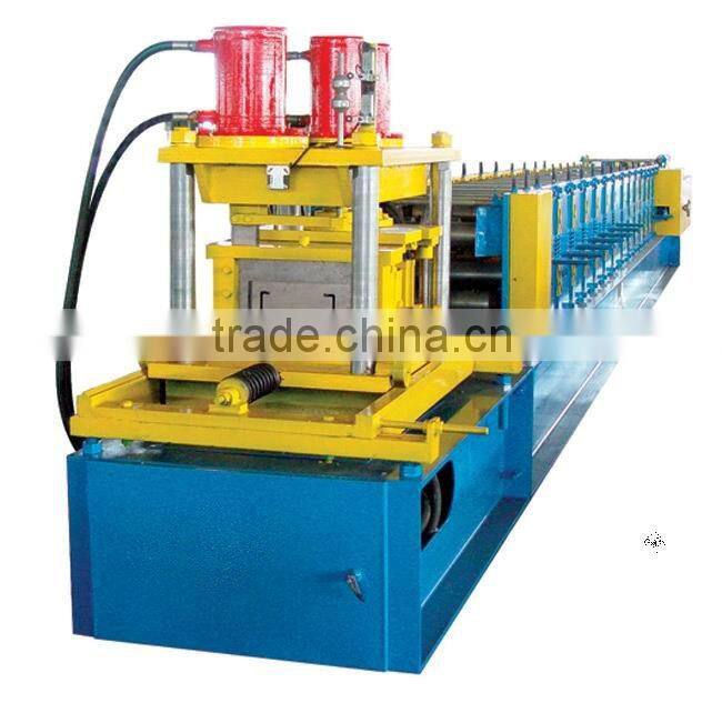c frame roll forming with punching machine