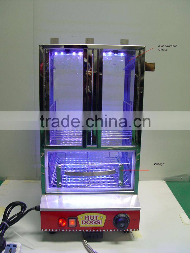 CE Approval Electric Hot Dog Steamer For Sale