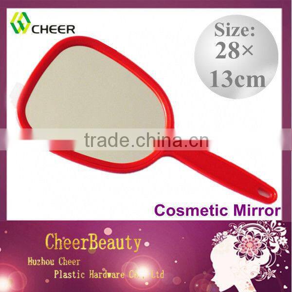 Double Sided Cosmetic Cheap Plastic Mirror CM009/mirror folding kit /metal compact mirror