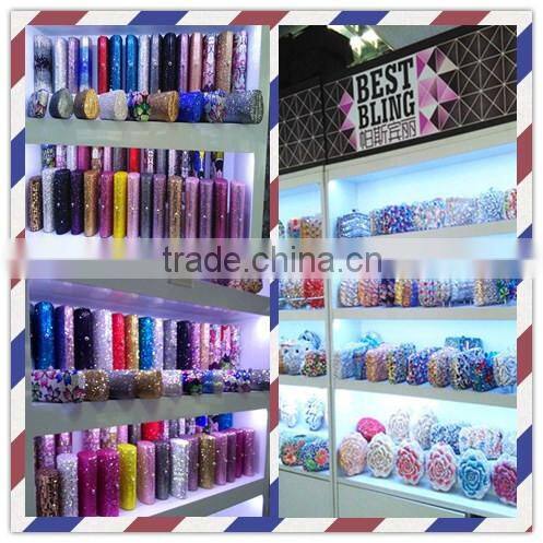 gold metal and AB color crystal evening clutch bag woman handbag ladies party bag (88162A-AB)