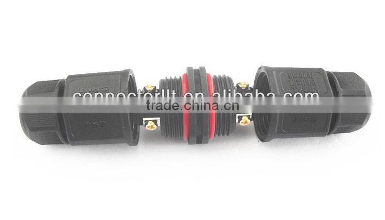 3 Pin Waterproof Connector for LED lighting Outdoor Display