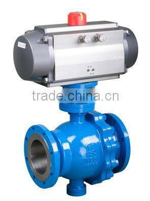 ball valve with pneumatic actuators