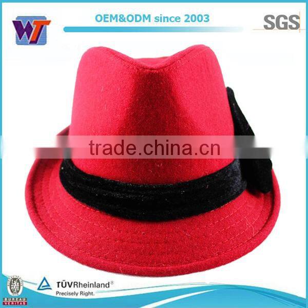 2015 high quality wool felt hat vintage felt hillbilly hat