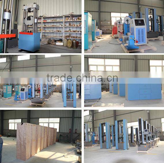 WE-600D 600kn 60 ton Digital display Hydraulic universal steel tensile test machine