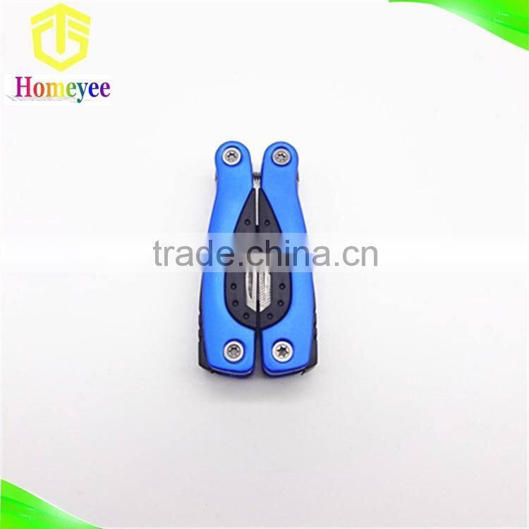 multifunction pocket foldable plier with aluminum handle