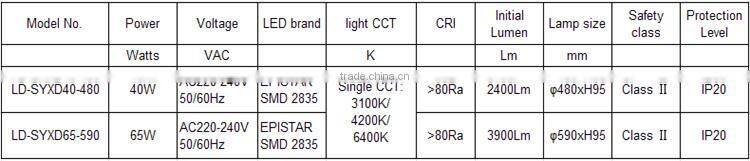 Warm White 3000K SMD 2835 Round Starry Sky Decorative LED Ceiling Light with CE / RoHs Certification