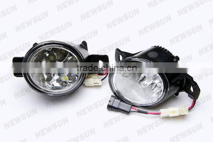 6pcs High leds*2 led car Auto light lamp led fog light for N issan For QASHQAI For NEW SYLPHY For NEW SUNNY led fog light