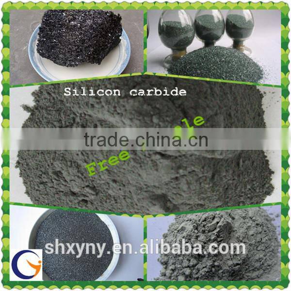 Hot sell factory price black/green silicon carbide powder/SIC for abrasives & refractory