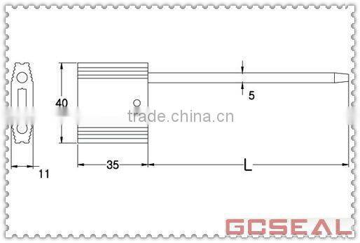 heavy duty cable seal with 5mm diameter cable