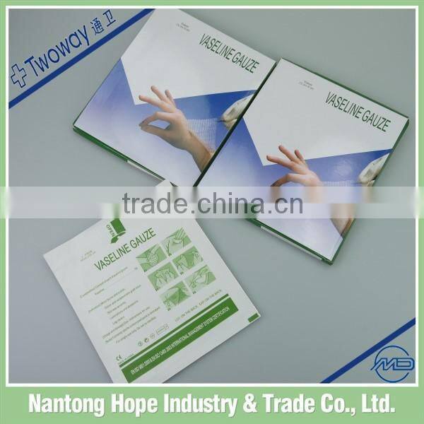 wound care sterile paraffin gauze with cheap price