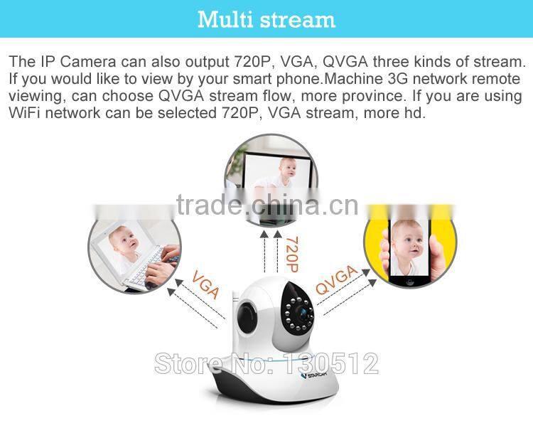 VStarcam PnP H.264 ONVIF IR CUT two way audio Wifi baby camera