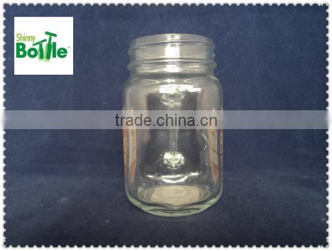 Glass Drinking Tumbler with Handle