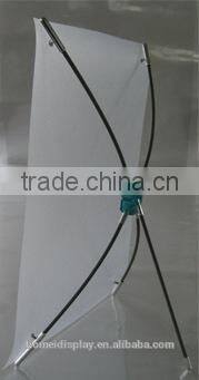 Portable tabletop plastic stable mini x stand system
