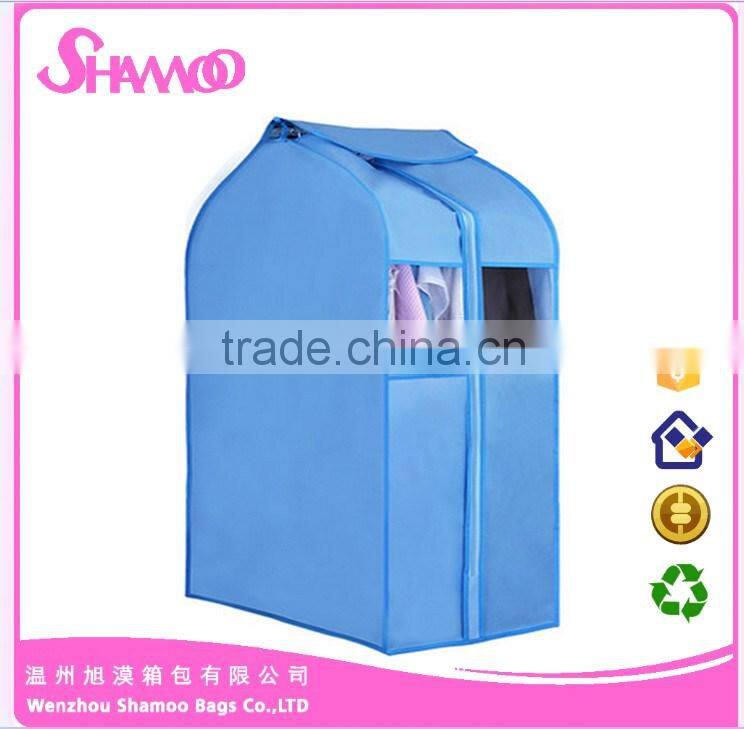 non woven suit garment bag, foldable garment bag,dance garment bag